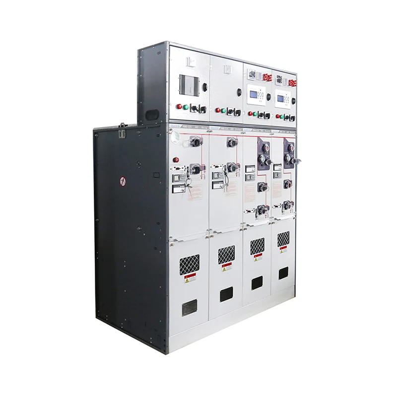 Appareillage de commutation de réseau à anneau métallique à gaz 12KV SF6