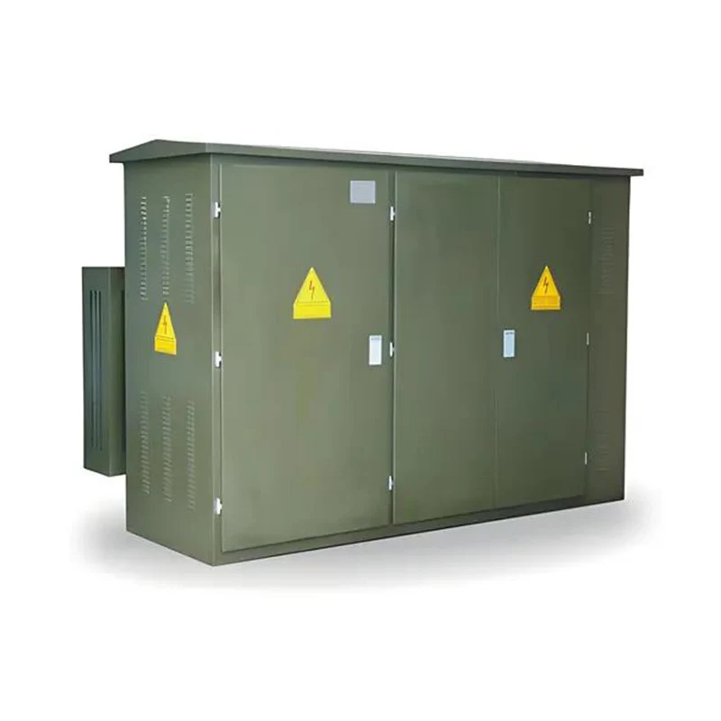 Sous-station de transformation américaine montée sur socle de 1 600 kVA